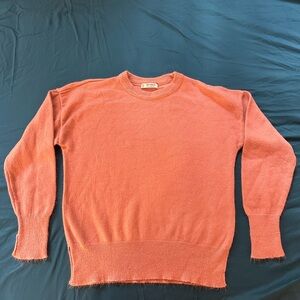 Coral Women's Sweater Soft Pink Crewneck Sweater – Cozy & Classic